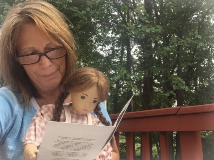 Shelly studio doll and cathy