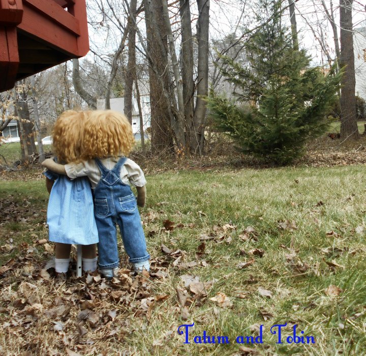 Tatum and Tobin course dolls