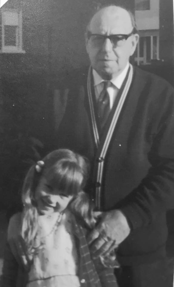 me and Grandad Arthur