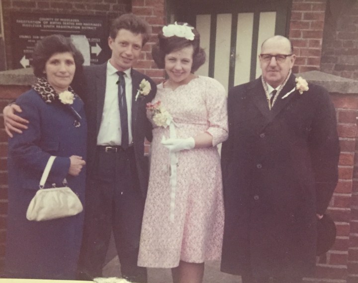 Mum dad nanny flo and grandad arthur